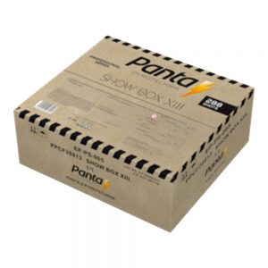 Složený ohňostroj SHOW BOX XIII 288 ran PPCF28813