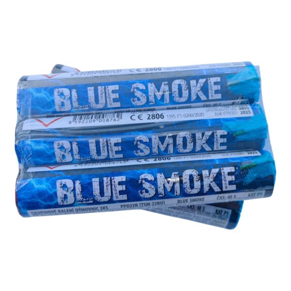 Dýmovnice modrá Blue smoke PPD22B