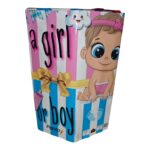 Dýmový ohňostroj oznámení pohlaví modrý gender reveal blue PPSC30B