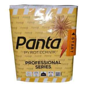 Kompaktní ohňostroj GOLD GLITTER TAIL 16 ran PPB16860