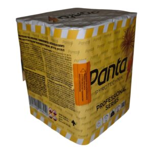 Kompaktní ohňostroj GOLD GLITTER TAIL 16 ran PPB16860