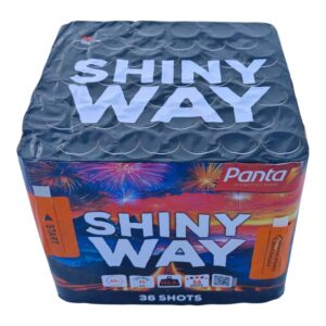 Kompaktní ohňostroj Shiny Way 36 ran PPB36701